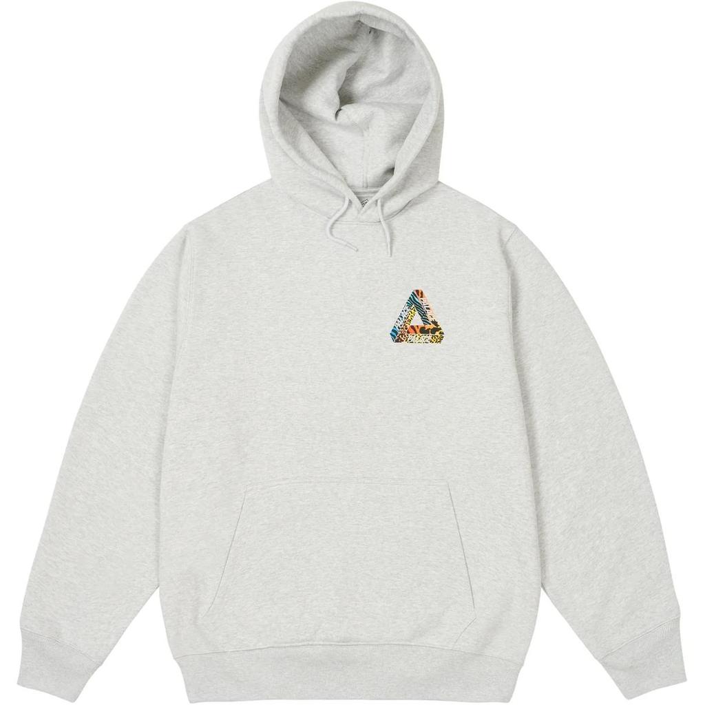 Palace Jungle Dream Hood Grey Marl Unisex Tops P27HD016