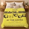Eagles Band Throw 240G Flannel Blanket, Suitable For Sofas, Beds, Offices,  Exquisite Gift Blankets