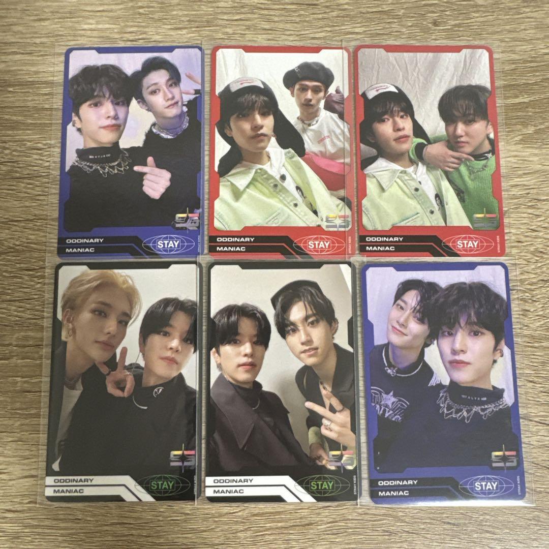 

[USED] StrayKids Seungmin oddinary unit trading card set of 6