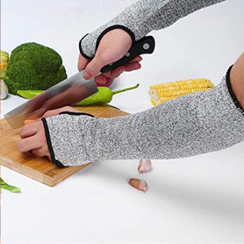 Level 5 Cut-Resistant Arm Guards: Protective Sleeves & Anti-Scratch Wristbands.