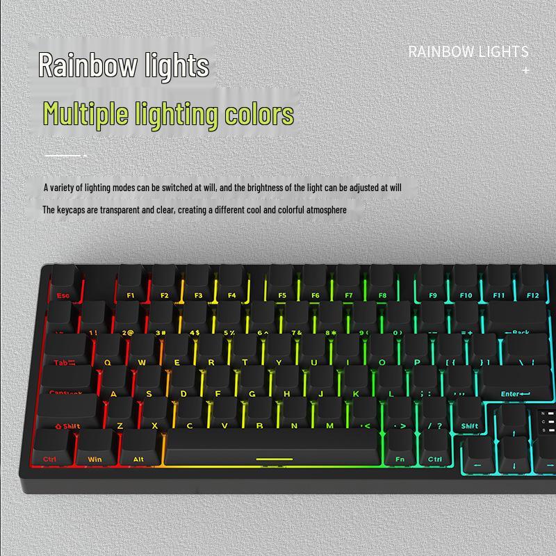 Red Storm HW98 Wireless RGB Tri-Mode Mechanical Gaming Keyboard (97-Key)