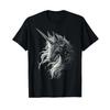 Unicorn Mythical Fantasy Art T Shirt Vintage Streetwear Stylish Top For Everyday Wear Breathable Slightly Comfortable