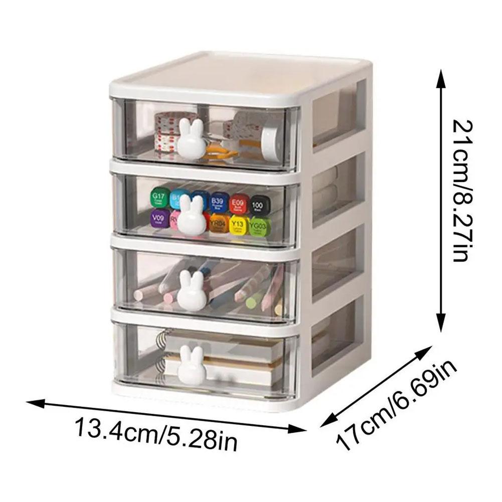 Office Decor Desk Organizer Multi-layer Drawer Organizer For Workspace Cute Accessories Cute Desk Accessories Efficient Storage