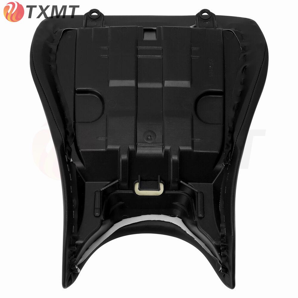 Yamaha YZF600 R6 03-05 Front & Rear Leather Seat Cushions with Front Seat Bag