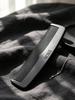DIOR Fine‑tooth Pocket Hair Comb Portable Anti‑static Hair Styling Comb With Leather Storage Pouch Travel‑size Hairdressing Tool