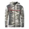 Cavalli Class Mens Zebra Print Full Zip Hoodie