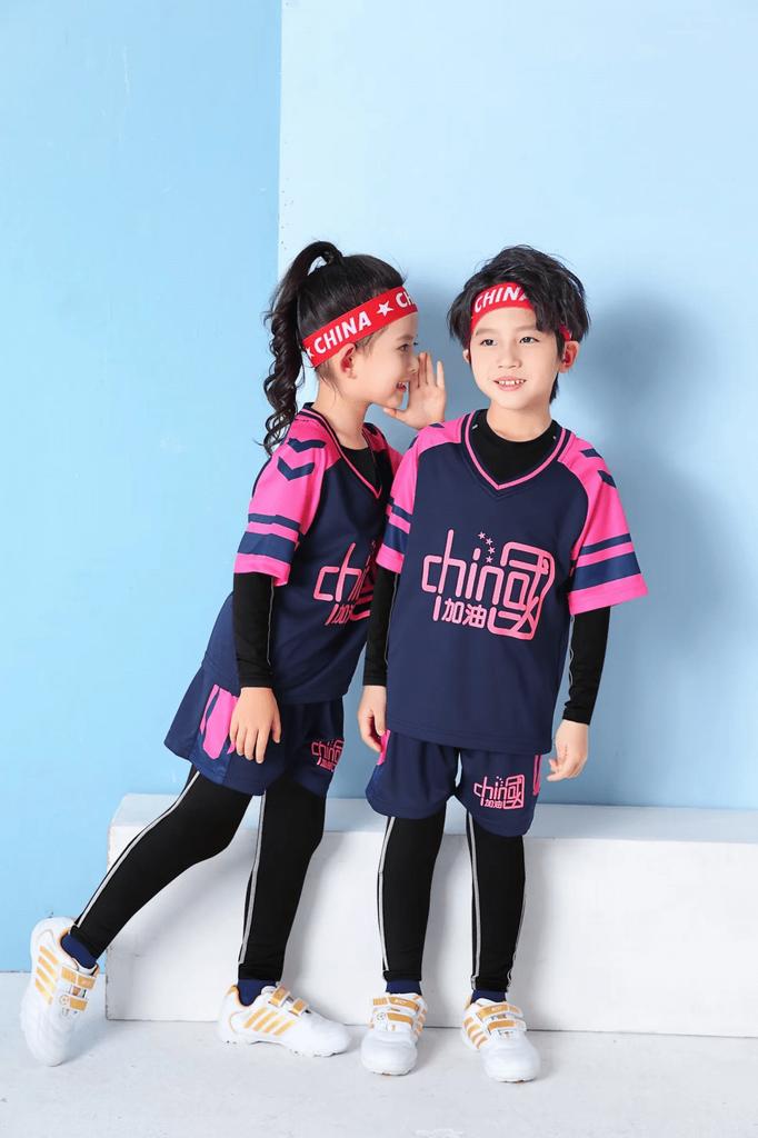 New Soccer Uniform Set Student Kids Summer Jersey College Student Training Competition Team Uniform Comfortable Jcn07