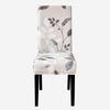 Printed Chair Cover Elastic Kitchen Seat Cover Stretch Spandex Chair Covers for Dining Room Wedding Hotel Banque… More