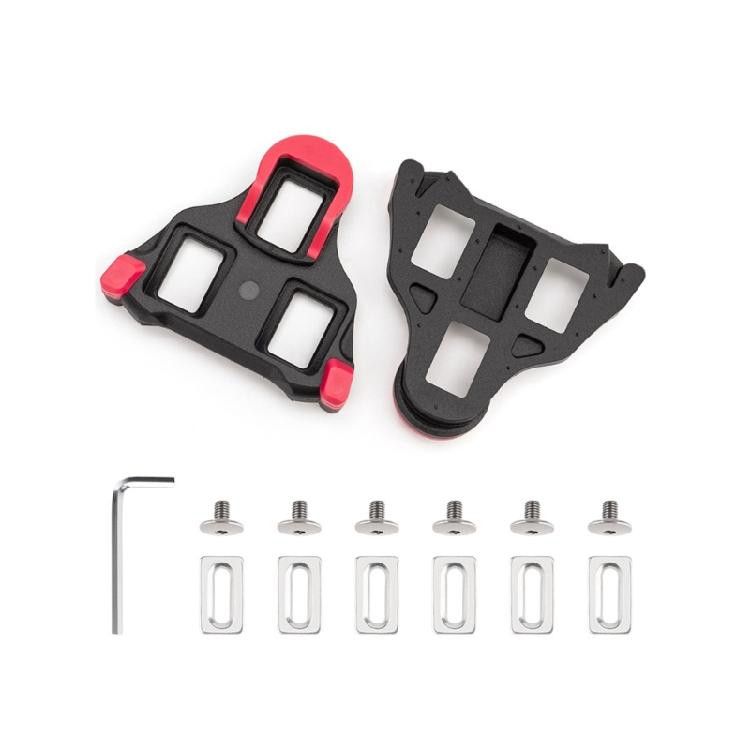 Bicycles Locking Cleat Pedal Road Bike Pedal Cleat with Screws Cycling Pedals Shoes Cleat Cycling Accessories Enduring