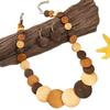 French Bohemian Retro Round Necklace Fashion Jewelry Accessories Creative Niche Necklace