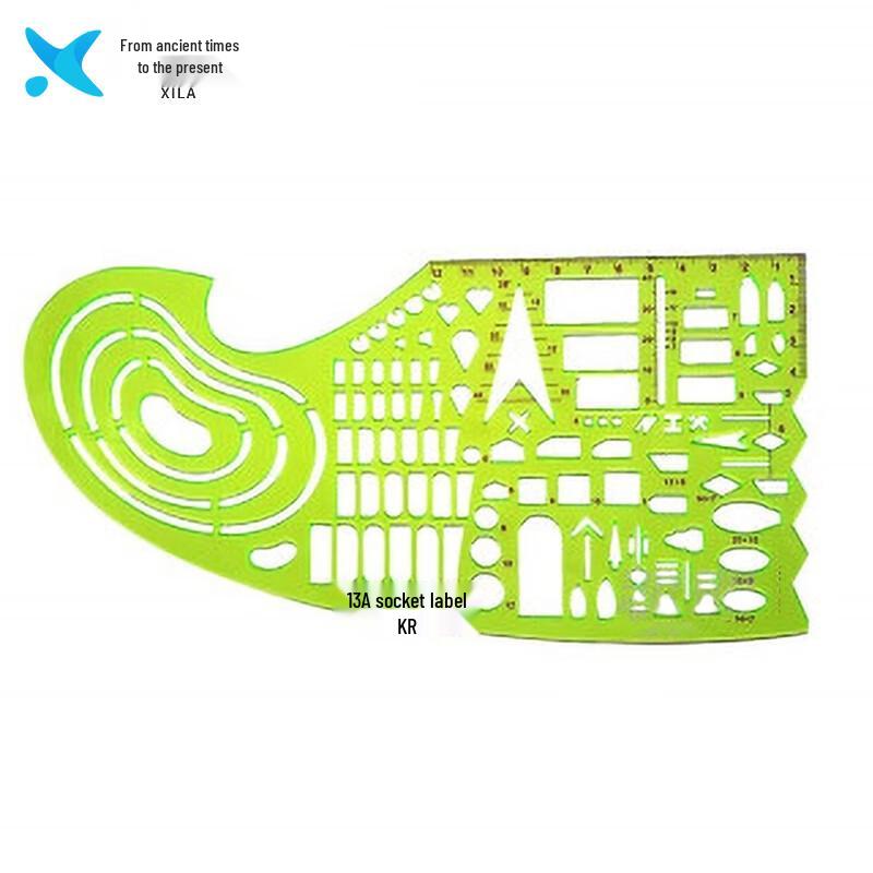 Student Drawing Template Ruler