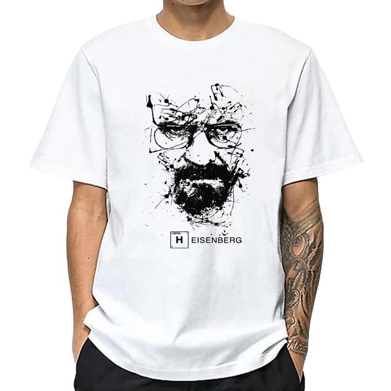 Men Fashion Casual Top Quality 100 Cotton Breaking Bad T Shirts Men Heisenberg Camisetas Hombre Men Cool Tee Shirt Tops