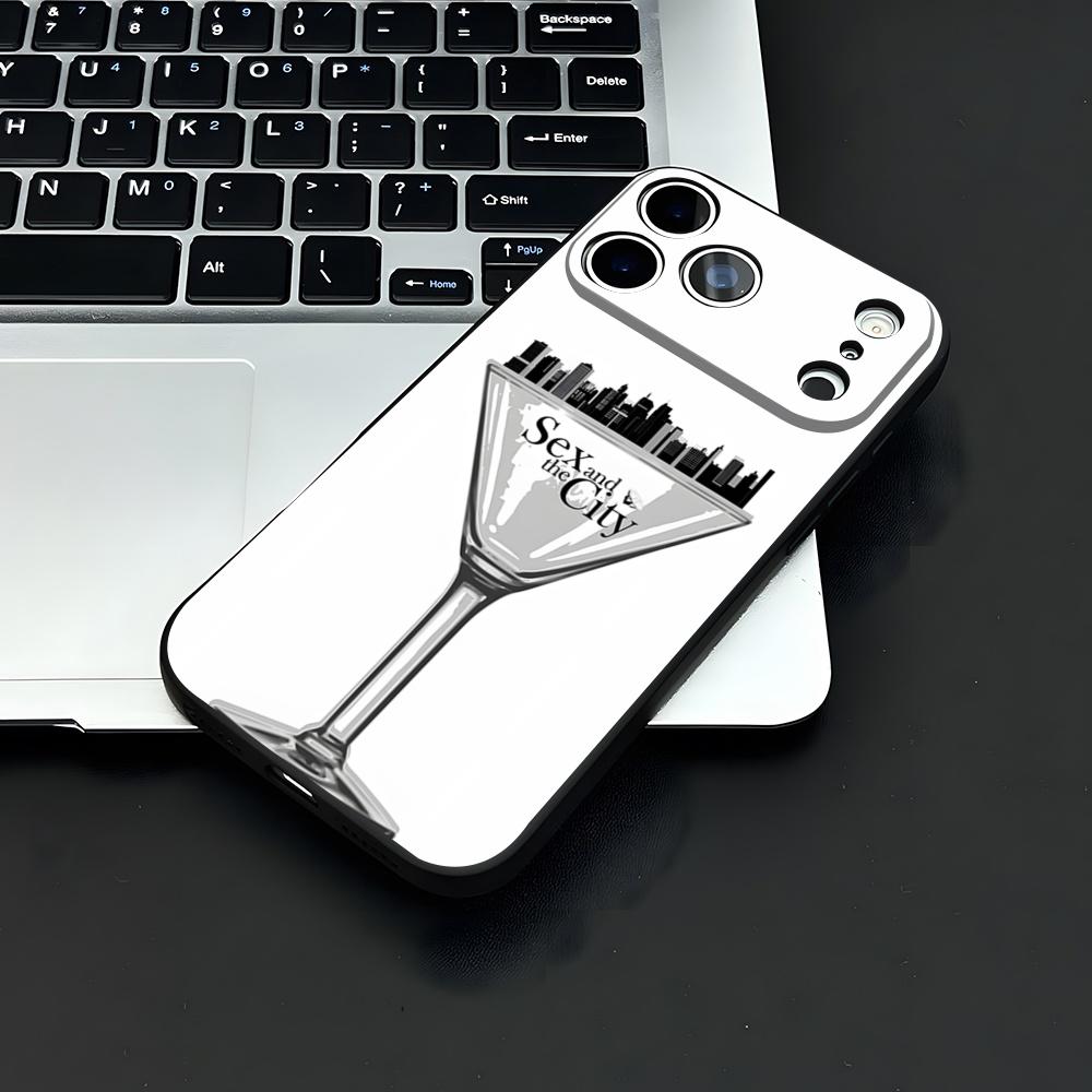 S-Sex And The City TV Phone Case For IPhone 17 Air 16 E Pro Max 15 14 13 Mini 12 Pro 11 Max Plus Black Soft Shell