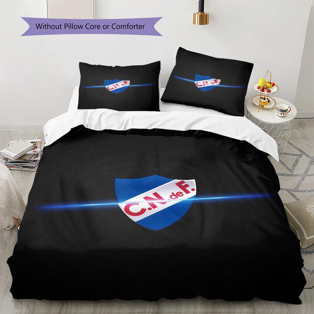 Club Atletico Independiente2 Pattern Bedding Quilt Set  Home Decoration  Gift (1 * duvet cover + 2 * pillowcase  without core)