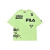 Printed Basketball Casual Round Neck Short Sleeve Drop Shoulder T-Shirt Men Tops Green T11M225112FLG