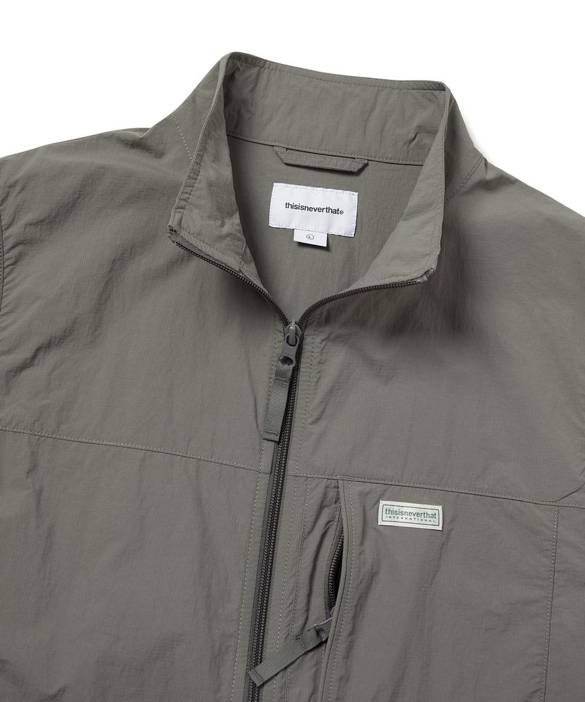 Thisisneverthat Nylon Sport Vest Olive Drab