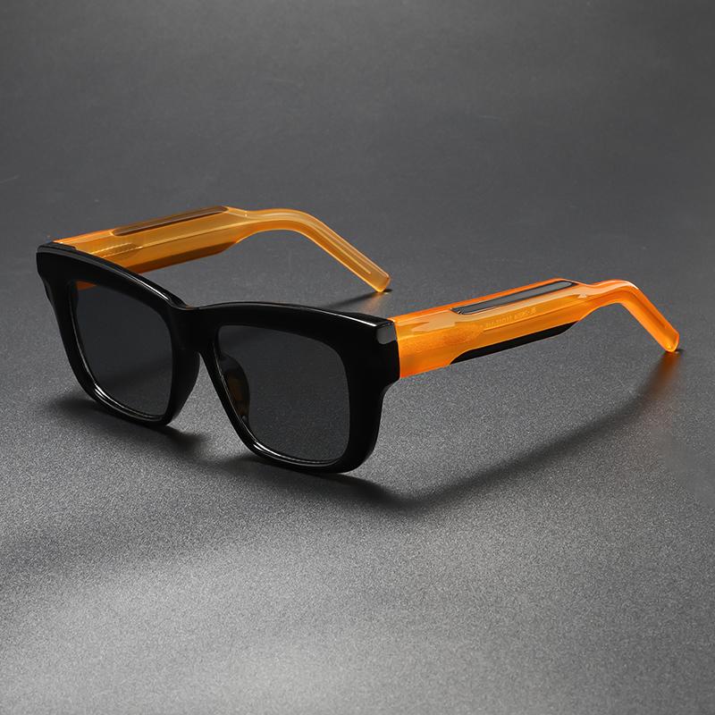 Fashion Square Sunglasses Men Women TAC Acetate High Quality Driving Designer UV Protection Stylish