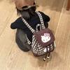 Hello Kitty Kids Backpack For Girls With Embroidered Geometry And Padded Straps