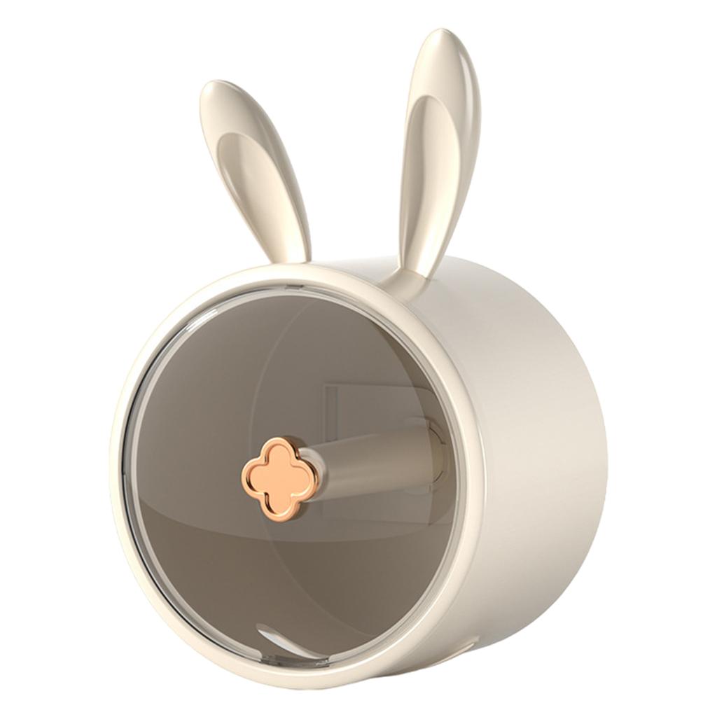 Wall Mounted Toilet Tissue Box Bathroom Roll Paper Dispenser Waterproof Plastic Tissue Container for Bathroom Kitchen