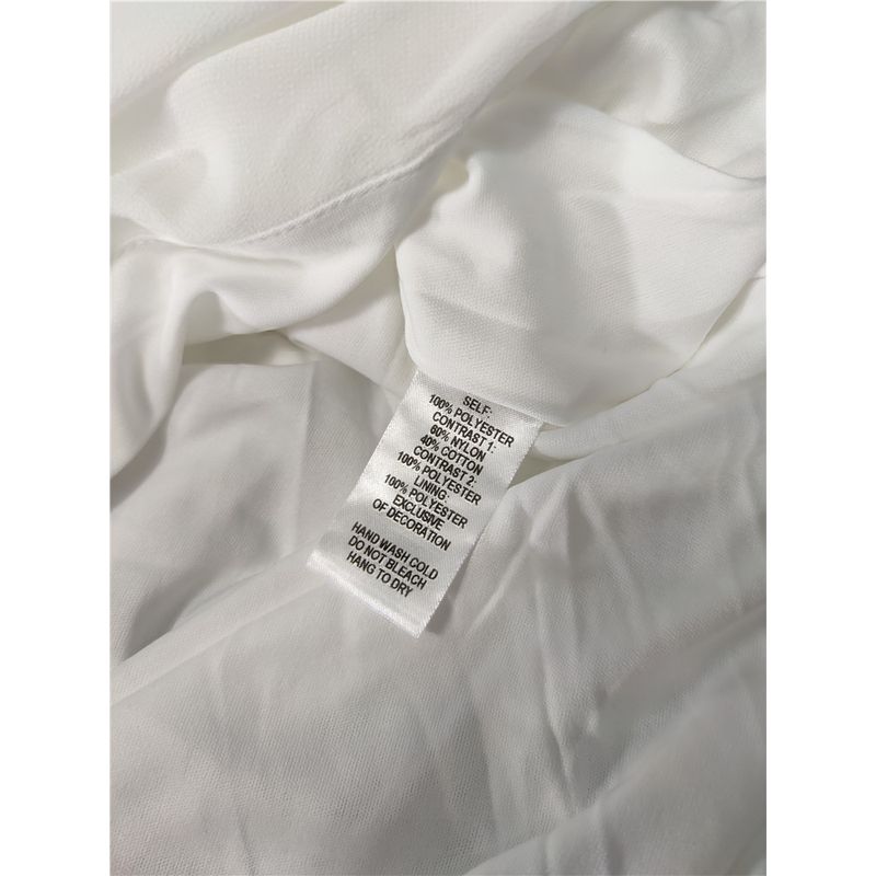 Foreign Trade Order Lu Fairy Light Luxury White Banquet Party Wedding Horn Hollow Backless Dress Formal Dress Long Dress