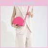 Versatile And Trendy Pearl Chain Shell Bag 2024 Spring Fashionable Shell-shaped Pu Shoulder Crossbody Bag For Women