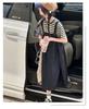 Girls' Summer Dress 2026 New Style Children's Stylish Medium and Large Girls' Summer Dress Cowboy Strap Skirt Two Piece Set