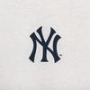 New Era SS22 MLB Series New York Yankees Logo Print Crew Neck Summer American Short Sleeve T-Shirt Men Tops Oatmeal 13086591