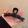 Black Series Big Hair Clip for Women Simplicity Ponytail Clip Women Shark Clip Girl Hair Clamp