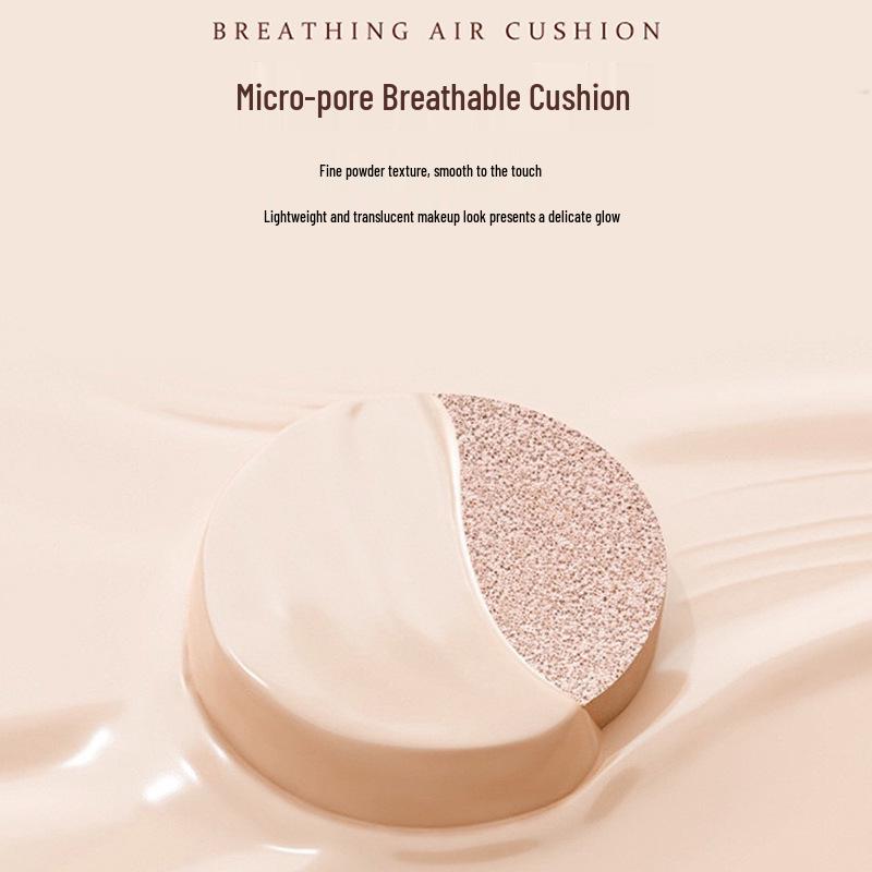 Meixi'er Luxury Gold Bird's Nest Truffle Cushion CC Cream with Refill - Moisturizing & Concealing.
