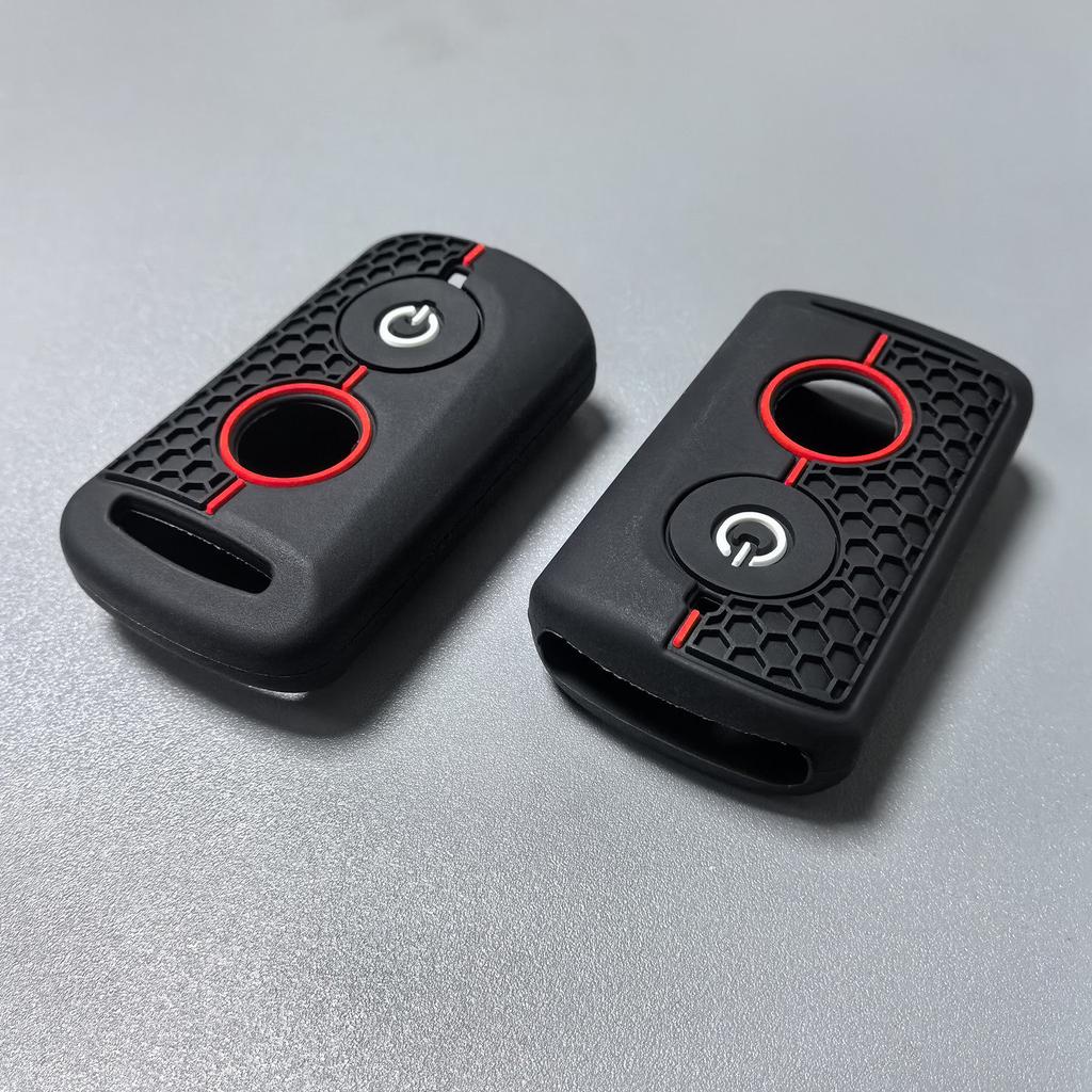 Car Key Case Cover Shell Silicone For Yamaha Nmax 2021/2022 NVX NVX155 XMAX XMAX300 QBIX AEROX JAUNS 2018 2019