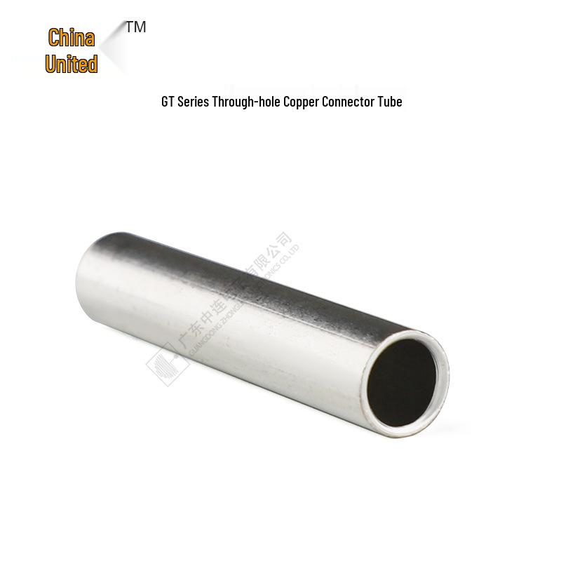 GT Through-Hole Copper Connection Pipe with Purple Copper GT-10/16/25 Crimp Terminal