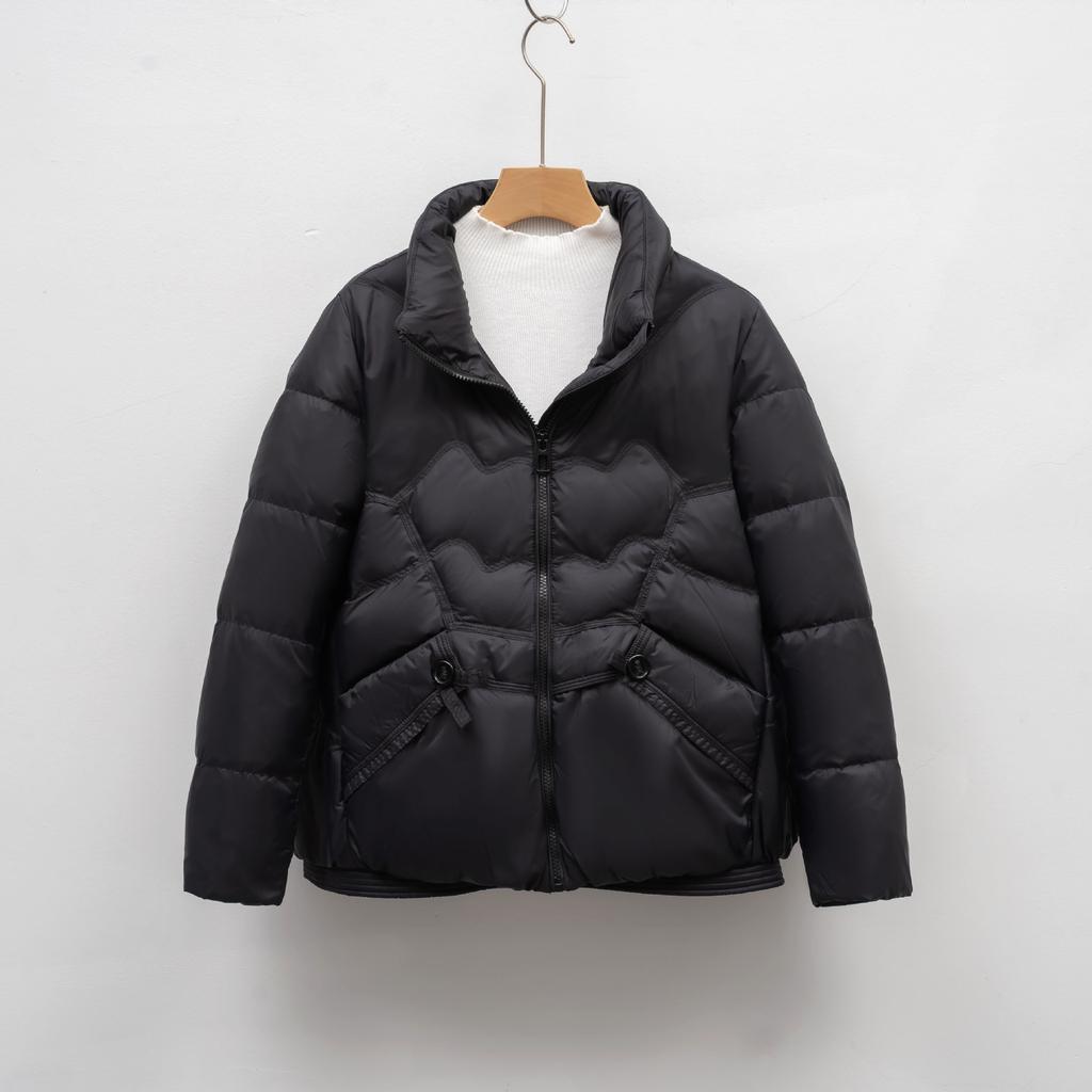 Down Solid Color Down Jacket Women's Short Duck Down Small Man New Fashion Women's Top Coat Tide