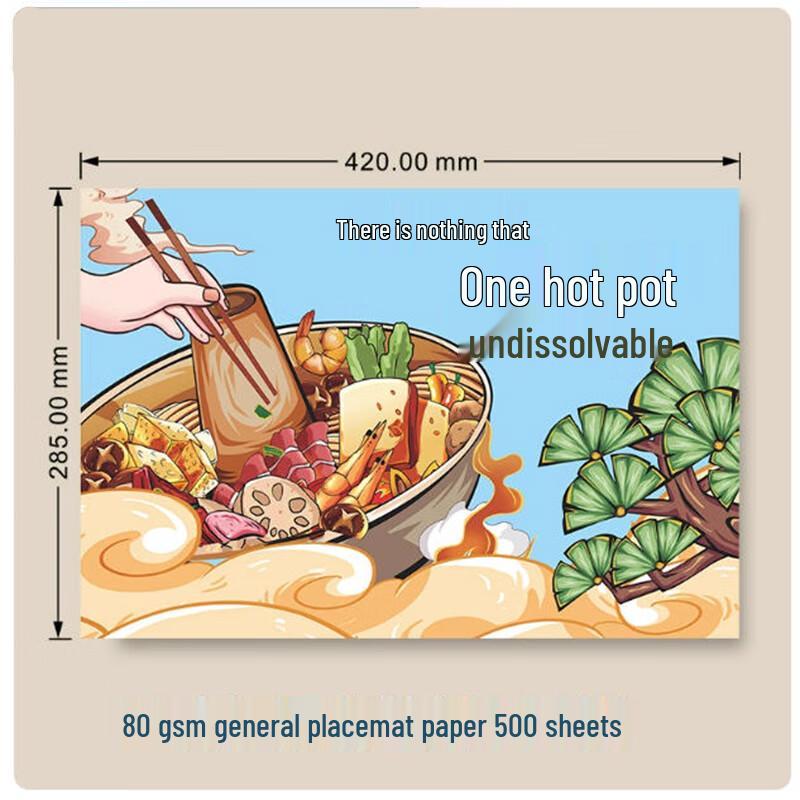 Saint Belle Disposable Hotpot Placemats