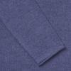 VERNO [Casual] Alpaca Piping Crew-Neck Knit Blue