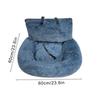 Dog Car Seat Soft Pet Booster Car Seat Detachable Design  Traveling Bed Auto Interior Accessories for Small Medium Large Dogs