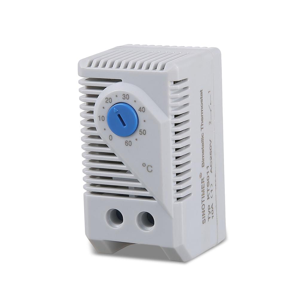 DIN rail type temperature controller Thermostat Mechanical temperature control switch Heating Refrigeration equipment