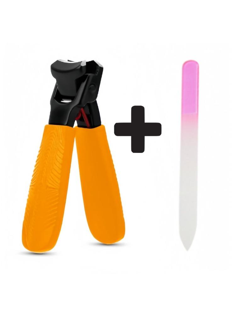 

BEPAN 2Pcs Manicure Tool Set Compact Nail Clippers + Dopamine Nail File—Perfect for Home Use and Travel Ideal for Manicure Enthusiasts