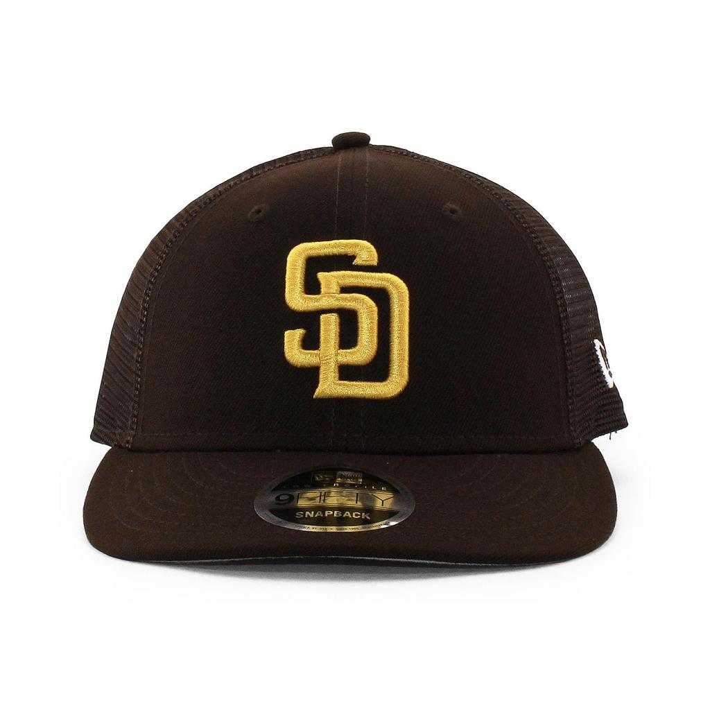 [New Era] Mesh Cap LP9FIFTY San Diego Padres MLB MLB 1979 TRUCKER MESH CAP SAN DIEGO PADRES LOW PROFILE SNAPBACK SNAPBACK Hat 950 [Product]