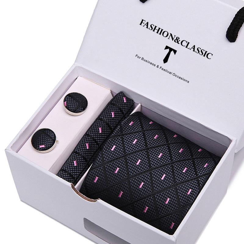 Men's 5-Piece Tie Gift Box: Formal & Wedding Attire