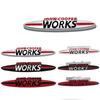 Pegatina de coche de letras originales JOHN COOPER WORKS para MINI JCW calcomanía decorativa tridimensional con logo para parrilla delantera de carrocería modificada