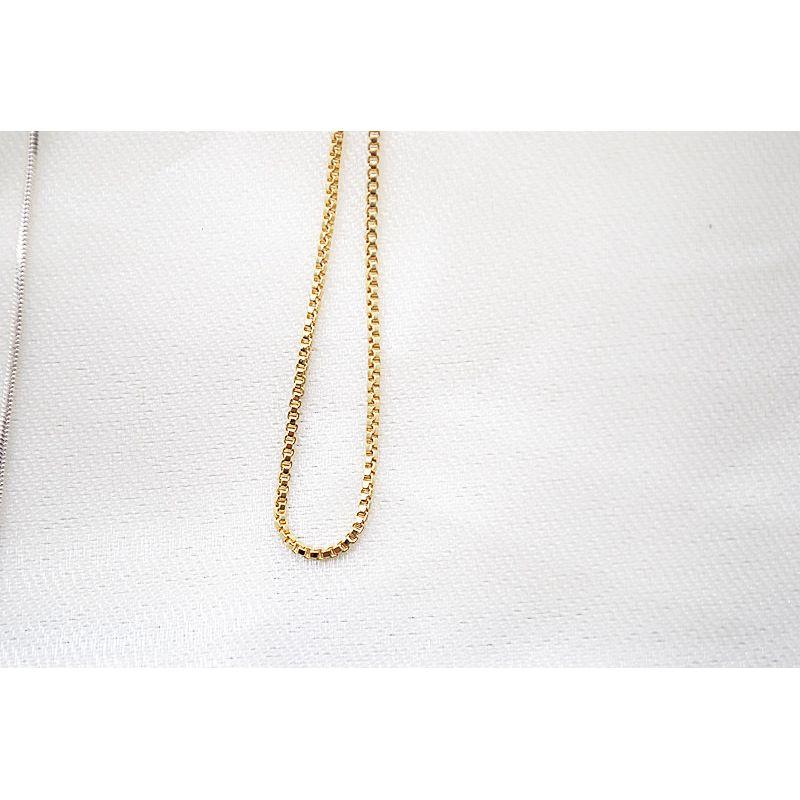 

Fashion Original Pure Copper Material Simple Necklace Ornament Gold Version