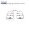 Car Taillight Lampshade Decoration Cover Lamp Protective Decoration Stickers For Mitsubishi PAJERO 2007-2021 Car Exterior Accessories
