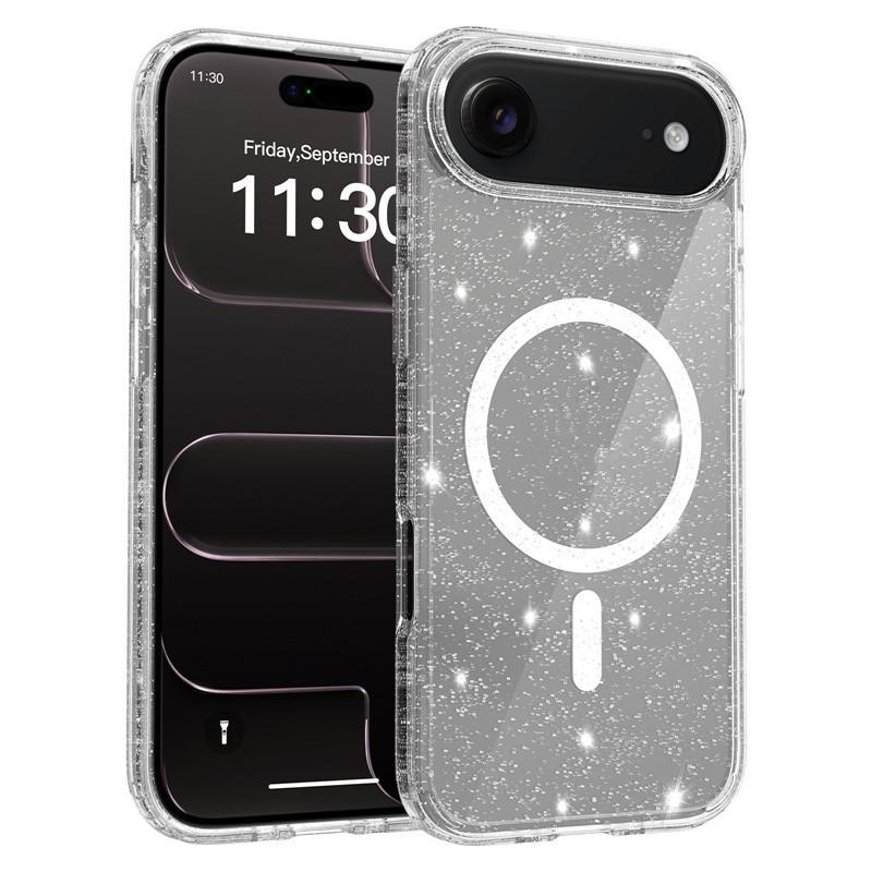 Glitter Magnetic Case for iPhone 17 - Fits iPhone 12 to 17