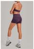 Women's Halter Backless Pleated Yoga Set - Tight Fit, Hip-Revealing Sportswear 