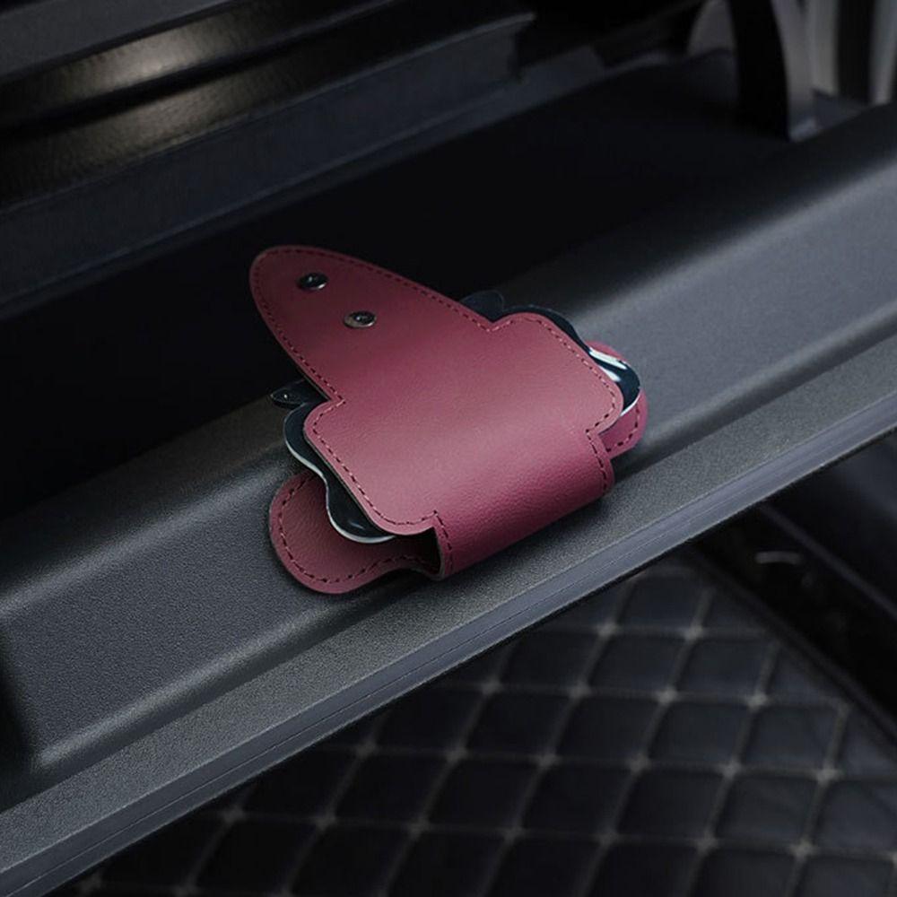 Multifunctional Car Adhesive Hook Bowknot Car Seat Handbag Clips  for Car Co-pilot