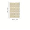130Pcs Square Furniture Felt Pad Set- Various Sizes of Anti Slip Chair Leg Protectors, Suitable for Protecting Hardwood Floors and Metal Surfaces