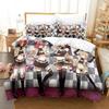 3D Anime Bed Sheet Set Fate - Astolfo Printed Bed Set Duvet Cover Pillowcase Bedding Set Bed Linen Sheet Quilt Cover Full Size