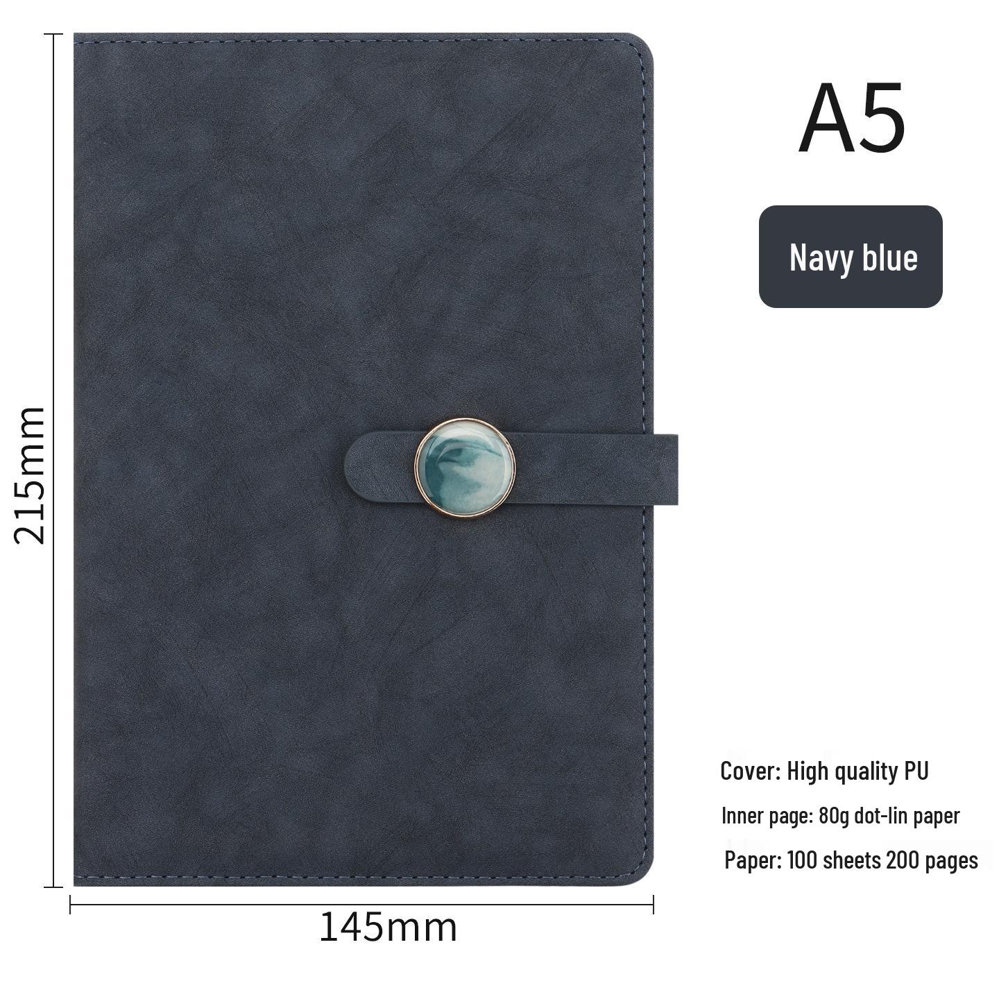 Custom Logo A5 Business Notebook Gift Set: High-Value Stationery & Office Diary for Events A5