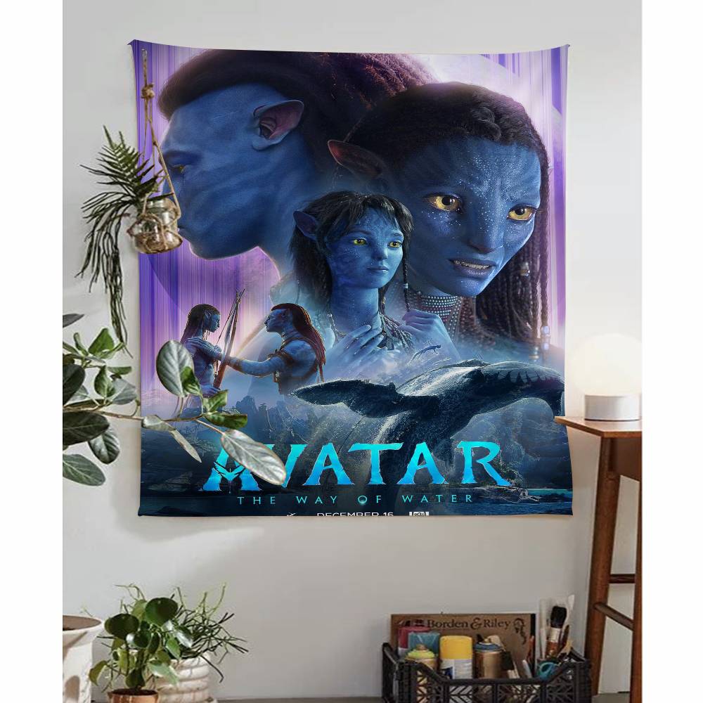 1PC Scifi Movies AAvatar Vintage Colorful Tapestry Wall Hanging Bohemian Wall Tapestries Mandala Wall Art Decor