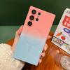 Luxury Gradient Soft Silicone Magnetic For Magsafe Case For Samsung Galaxy S23 Ultra S22 S21 Plus Note 20 10 Lens Film Cover